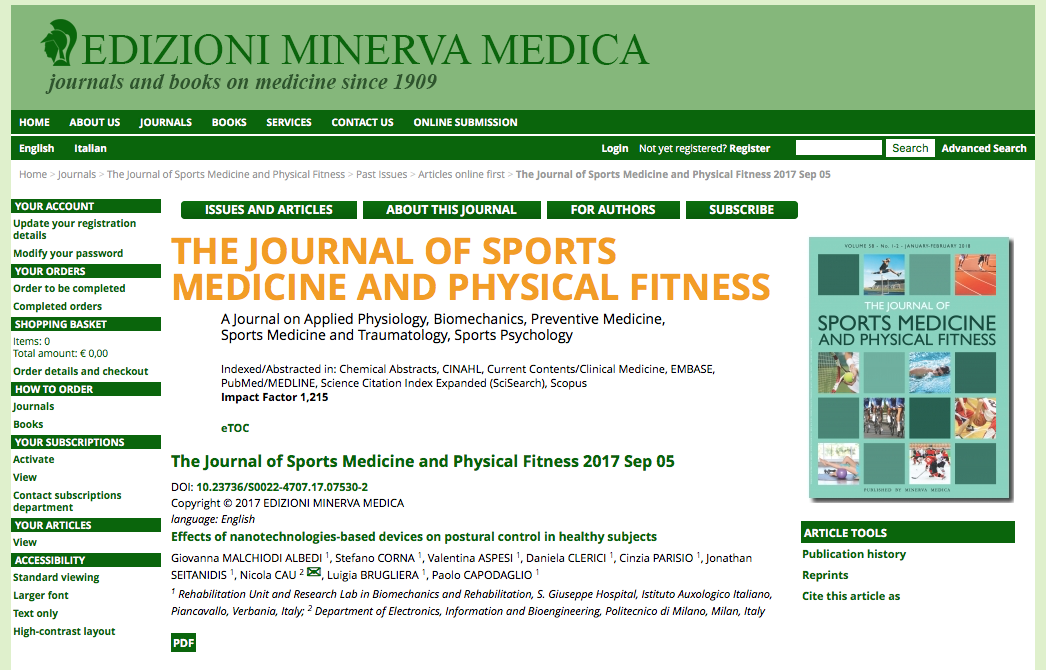 Journal of sports